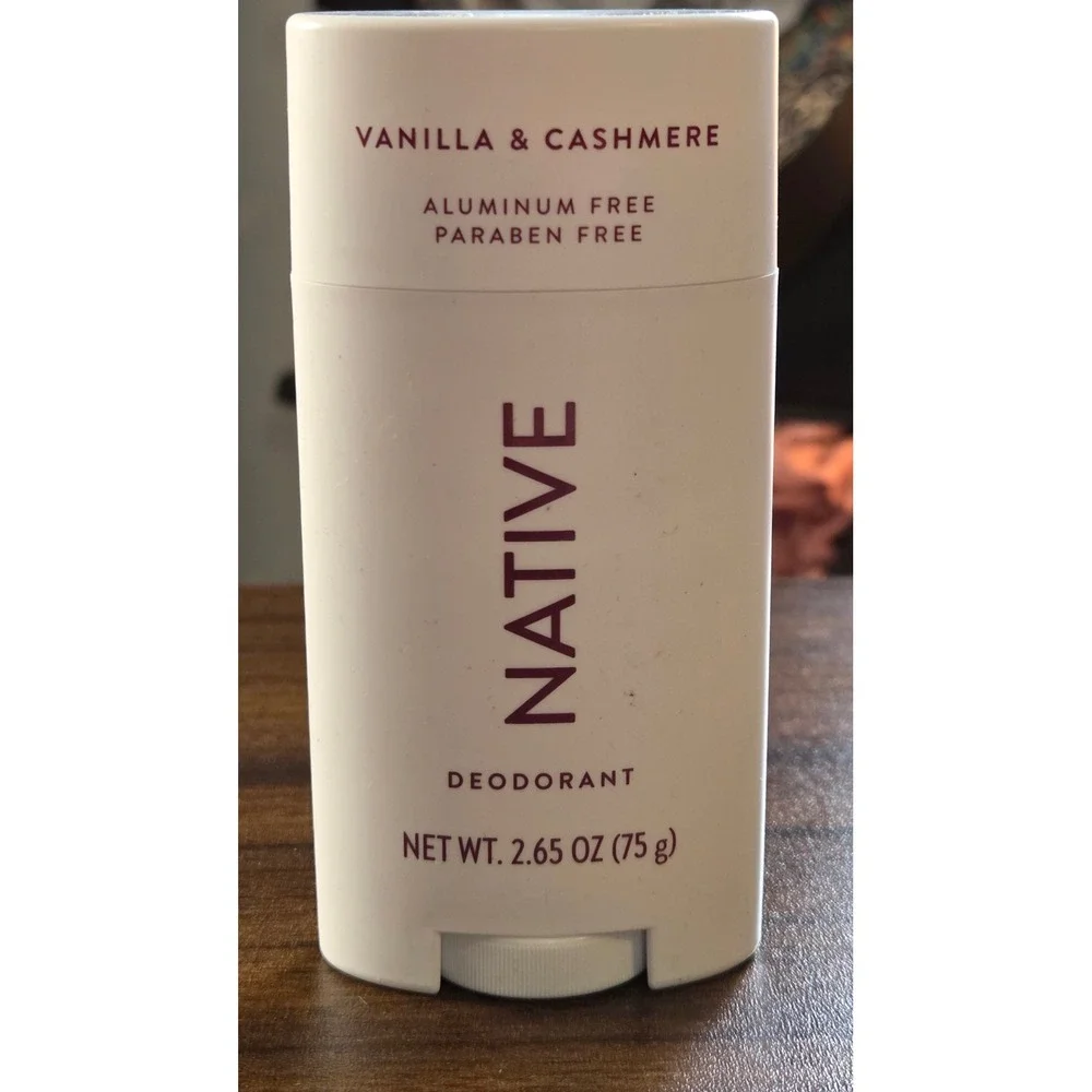 Native Deodorant Vanilla & Cashmere Aluminum Free Paraben Free 2.65 oz